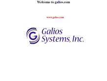 Tablet Screenshot of galios.com